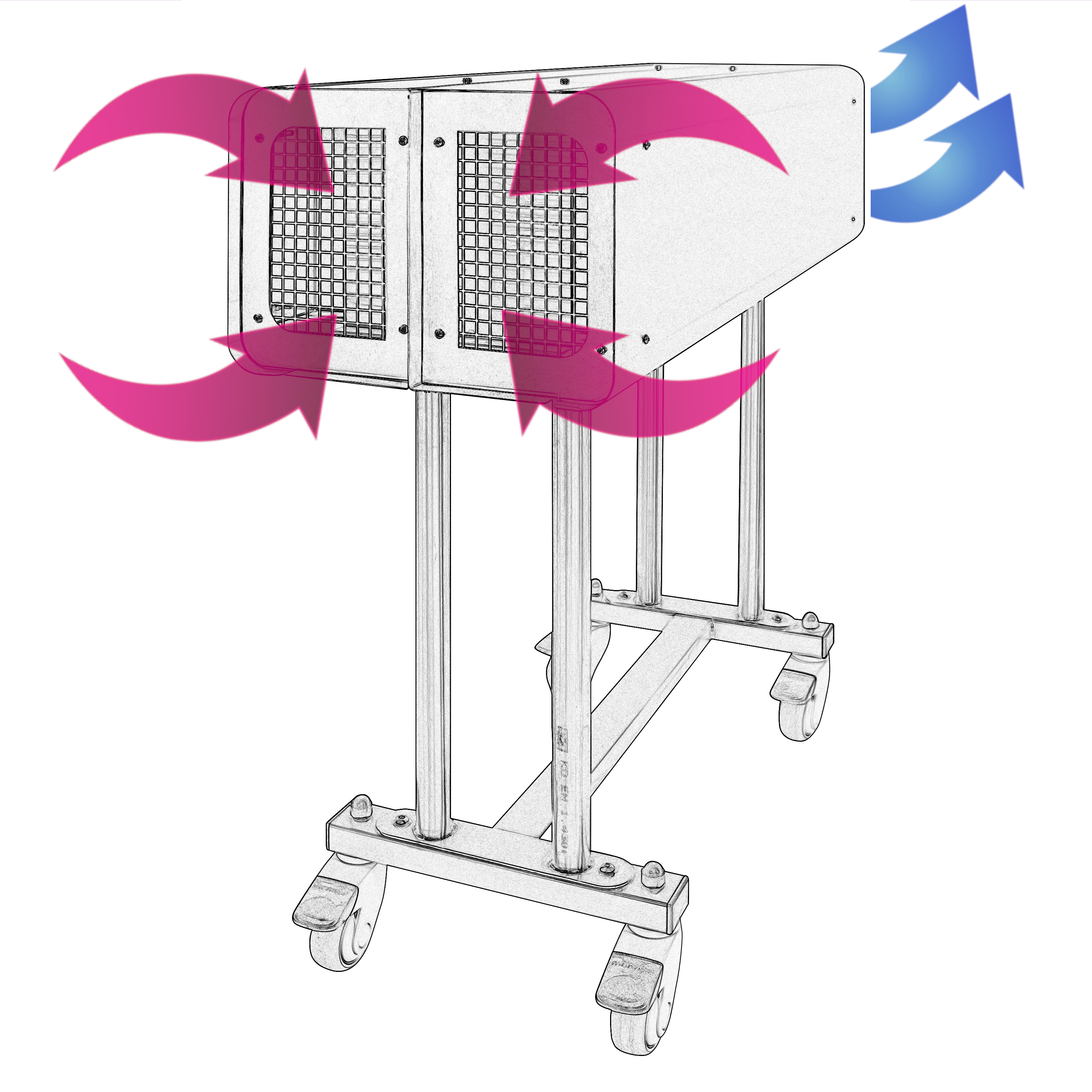 zasada działania przepływowych lamp bakteriobójczych